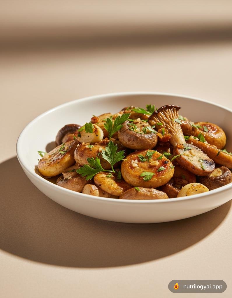 Funghi Trifolati (Jamur Tumis)