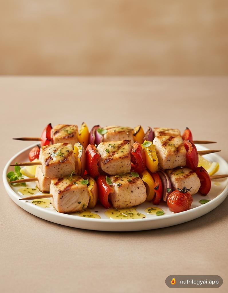 Swordfish Souvlaki