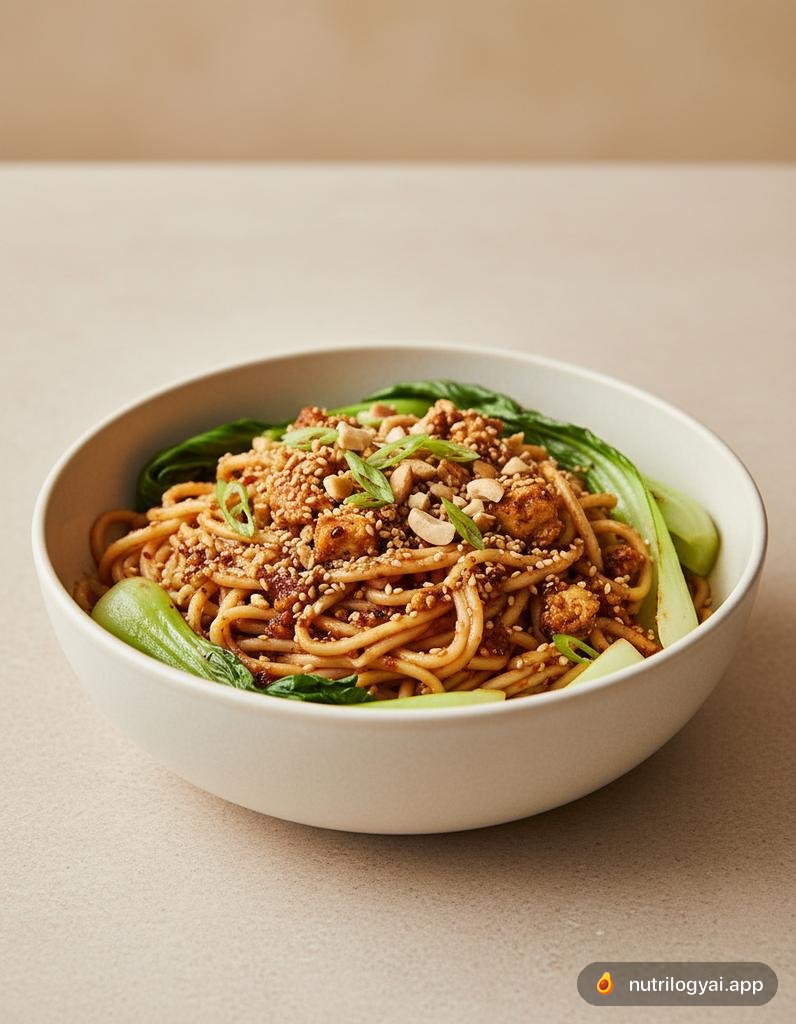 Noodle Dan Dan Vegetariani
