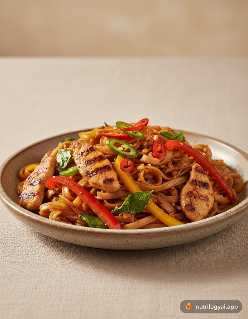 Pad Kee Mao (Noodles Ubriachi)