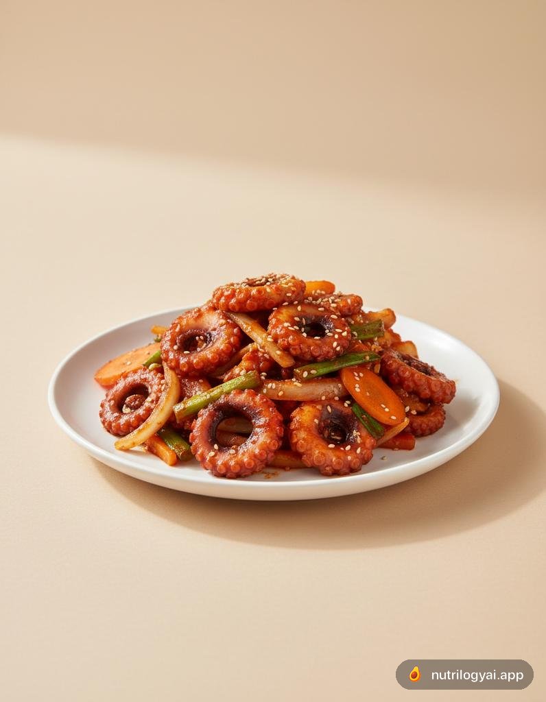 Nakji-bokkeum (Polpo Piccante Saltato in Padella)
