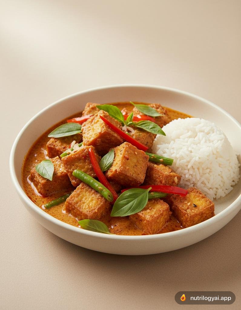 Tofu Croustillant Panang