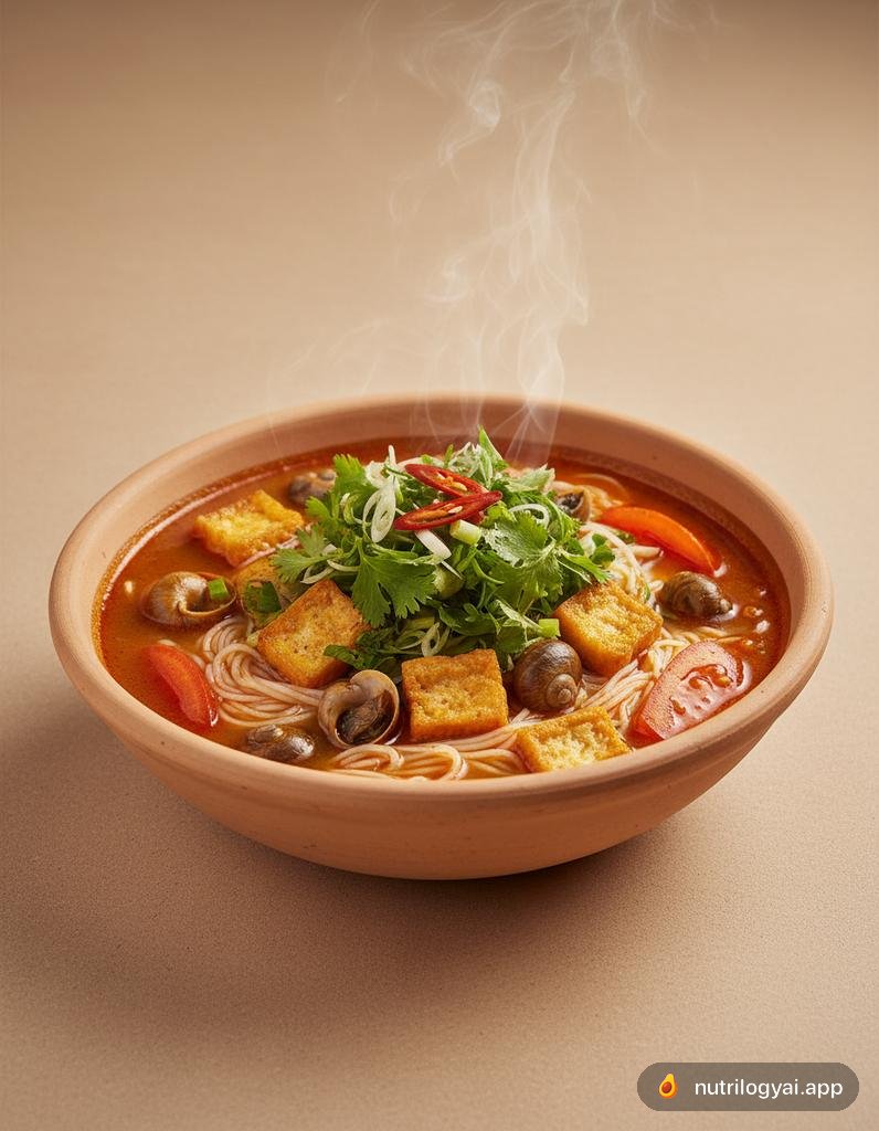Soupe de Nouilles aux Escargots (Bun Oc)