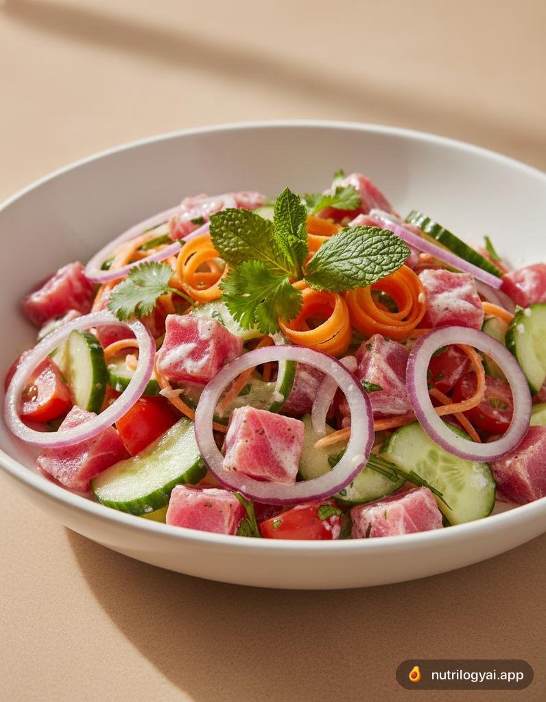 Salade Tahitienne (Poisson Cru)
