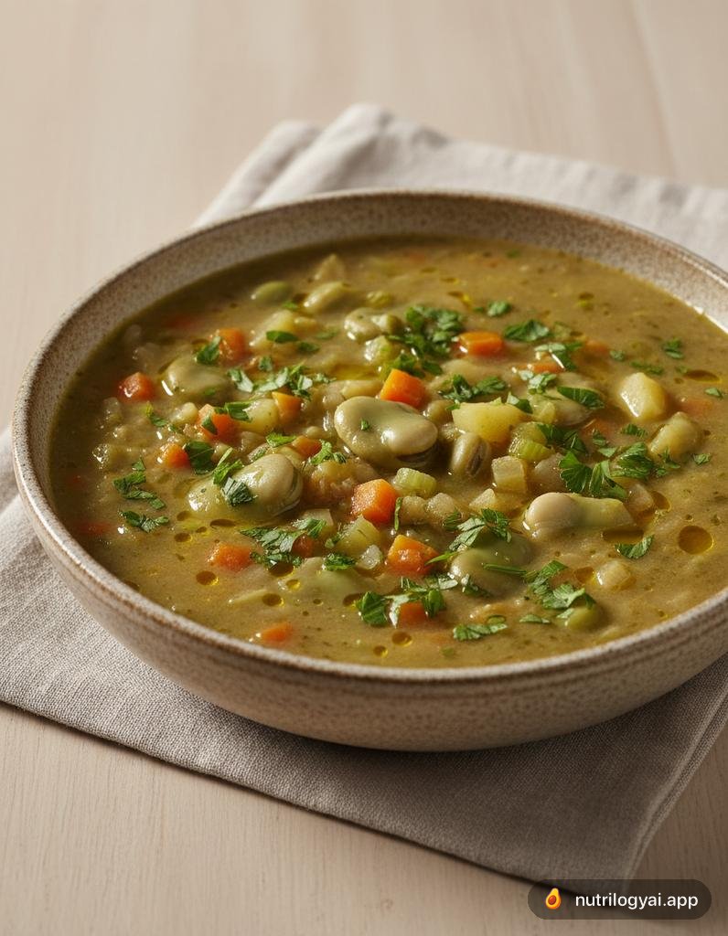 Zupa z bobu (Sopa de Habas)