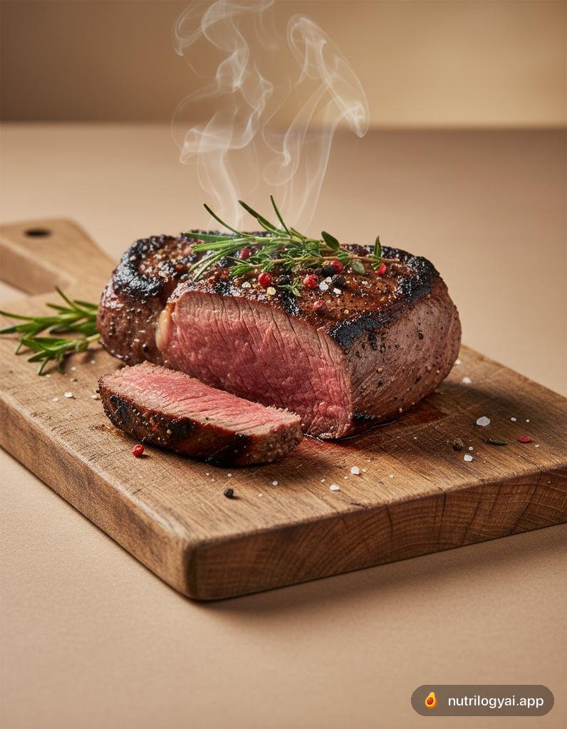 Gegrilltes Wildfleisch