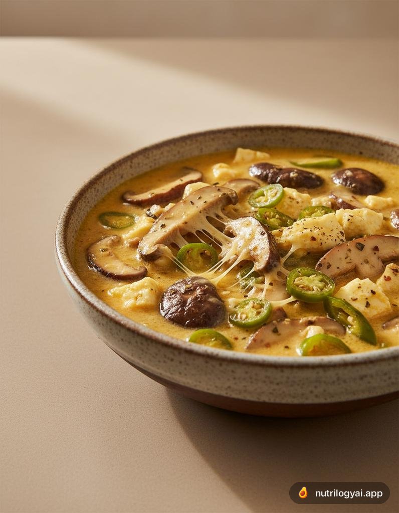 Shamu Datshi (Bhutanischer Pilz-Käse-Eintopf)