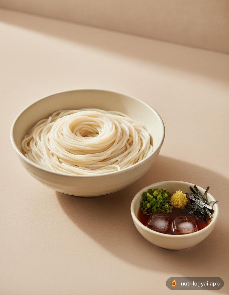 Hiyamugi (kalte Nudeln)