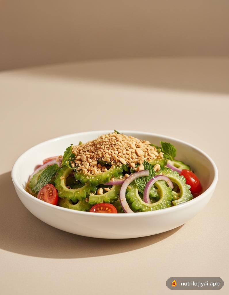 Insalata di melone amaro