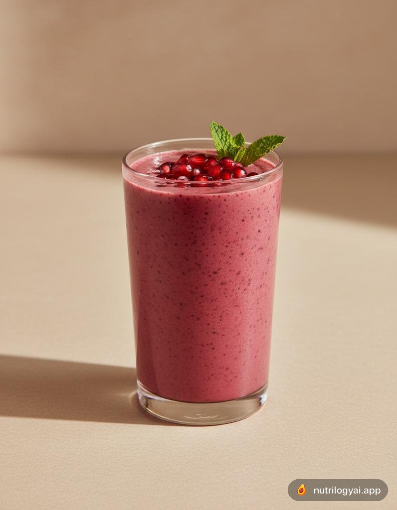 Frullato di melograno