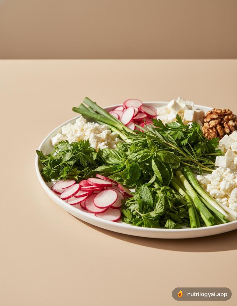 Sabzi Khordan (Piatto Persiano di Erbe Fresche)