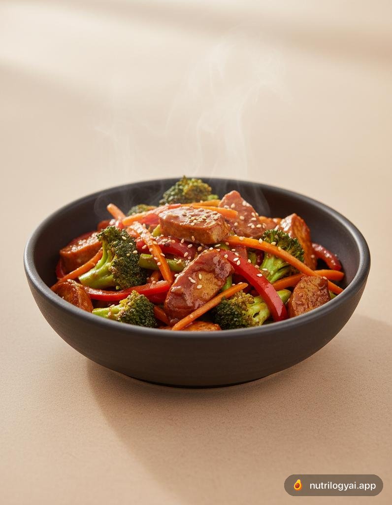 Seitan Saltato in Padella