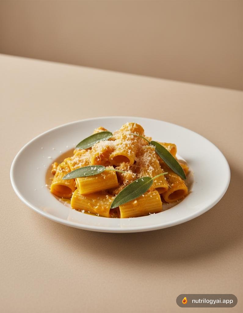 Paccheri con Zucca