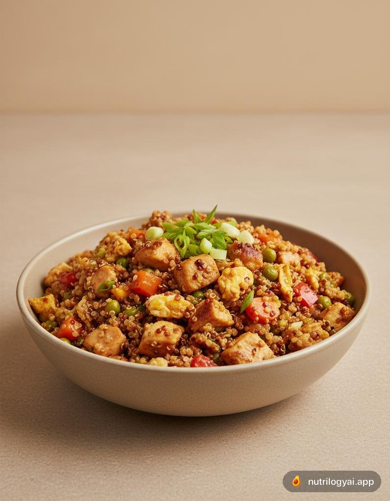 Chaufa de Quinoa (Riz Frit Péruvien au Quinoa)