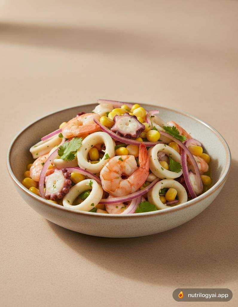 Chalaquita de Mariscos (Insalata Peruviana di Frutti di Mare)