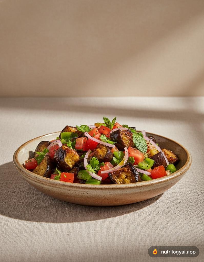 Batinjan Raheb (Insalata di melanzane del monaco)