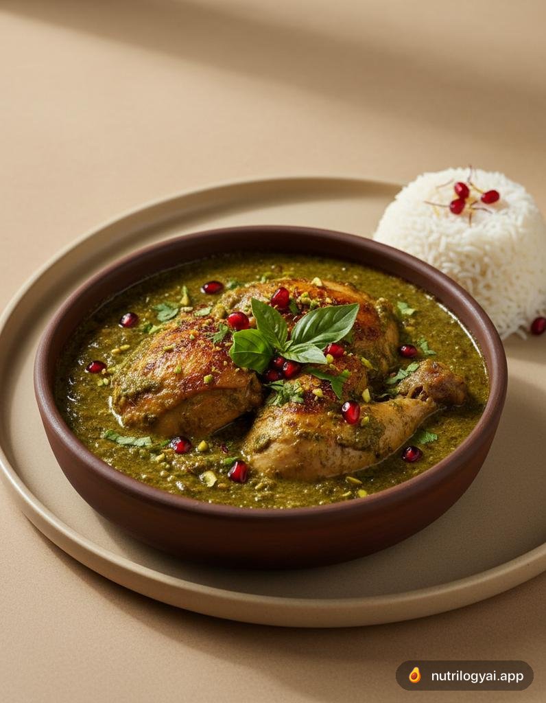 Saures Hühnchen (Morgh-e Torsh)