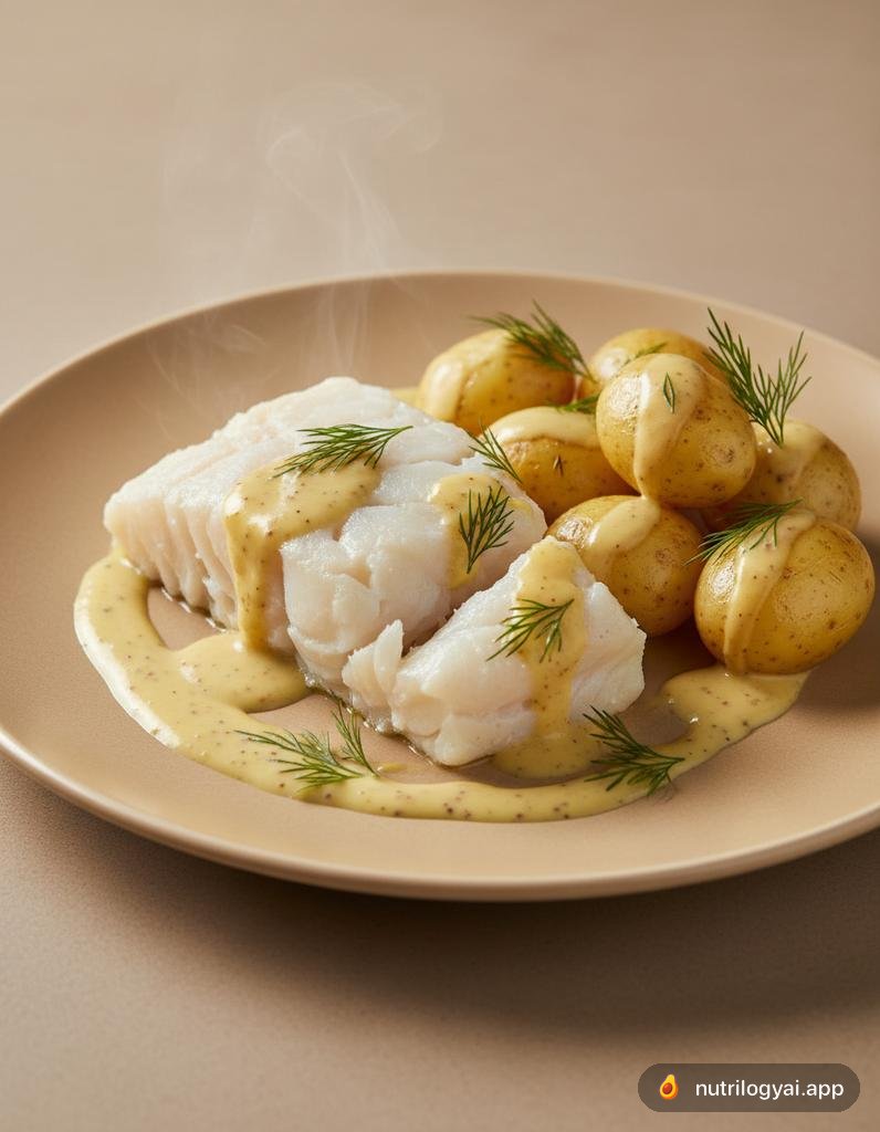 Merluzzo bollito (Kogt Torsk)