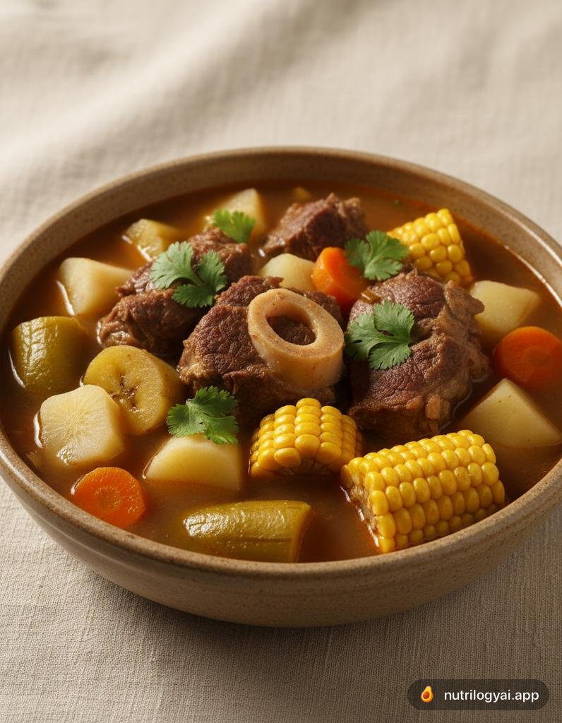 Zuppa di stinco di manzo (Sopa de Lagarto)