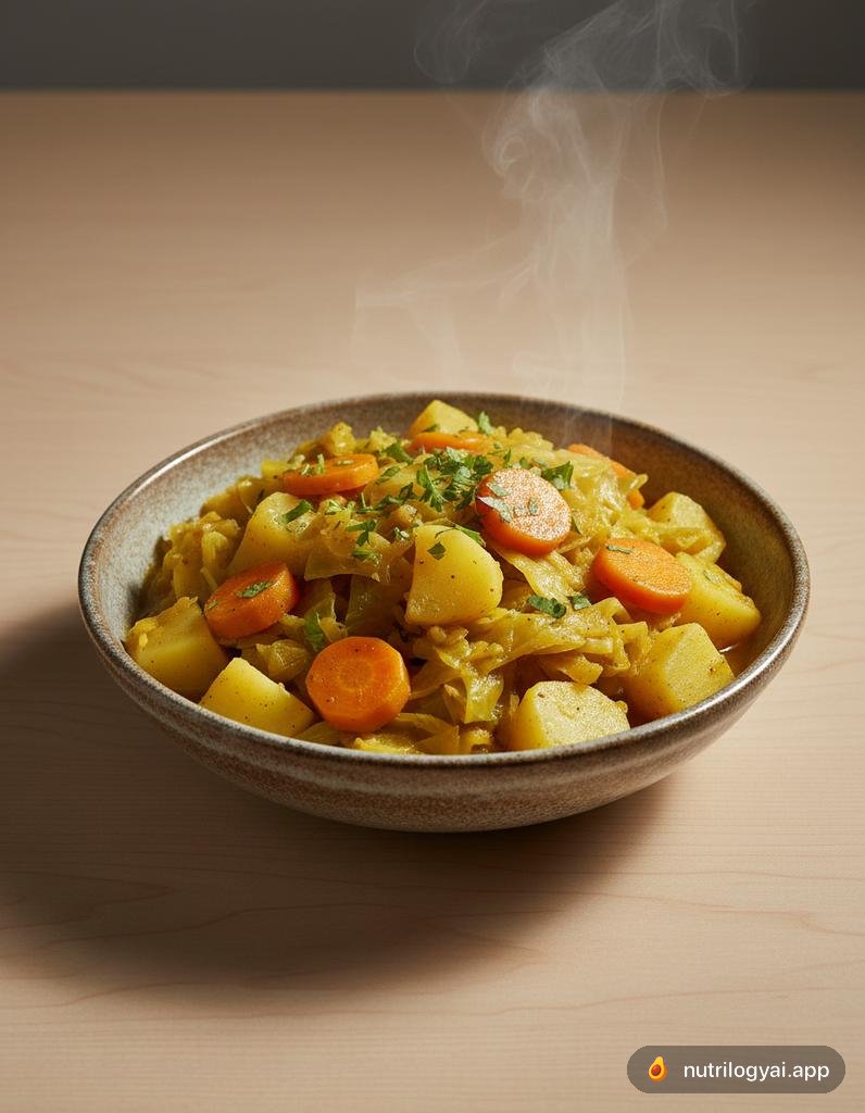 Atakilt Wat (Stufato Etiopico di Cavolo e Patate)