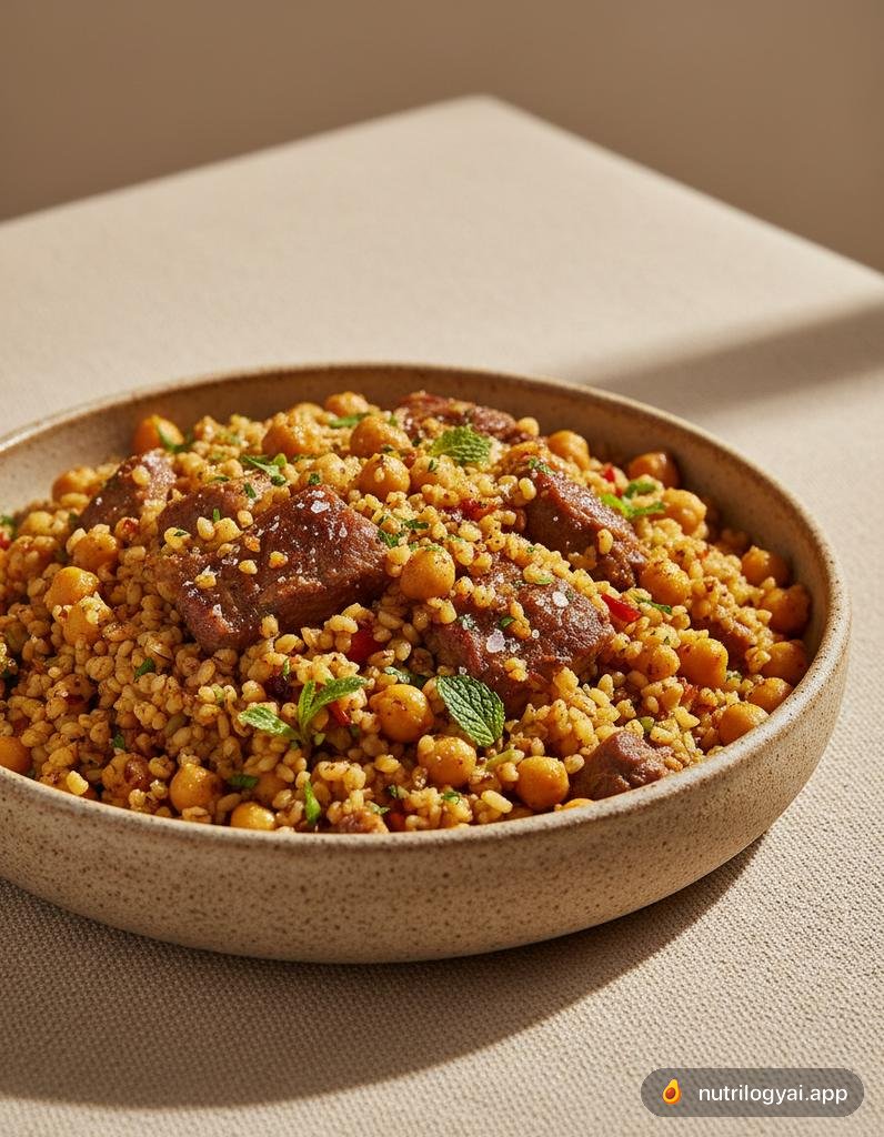 Yarma (Pilaf di bulgur grosso con agnello)