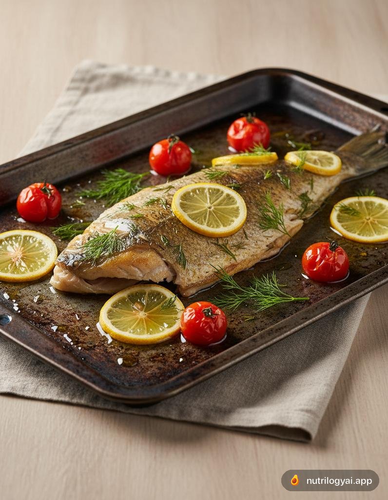Luccioperca al Forno