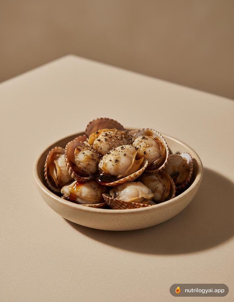 조개와 식초