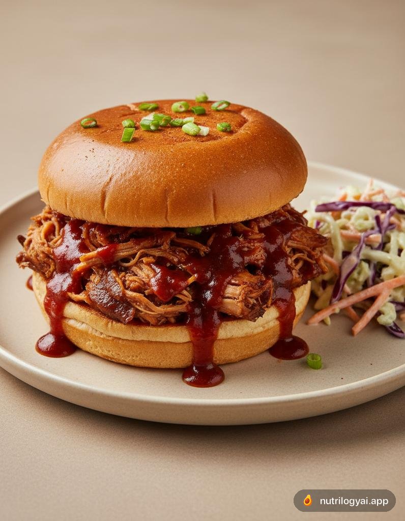 Pulled BBQ Chicken Sandwich