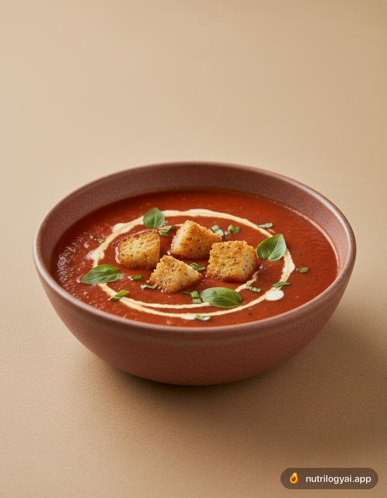 トマトバジルスープ