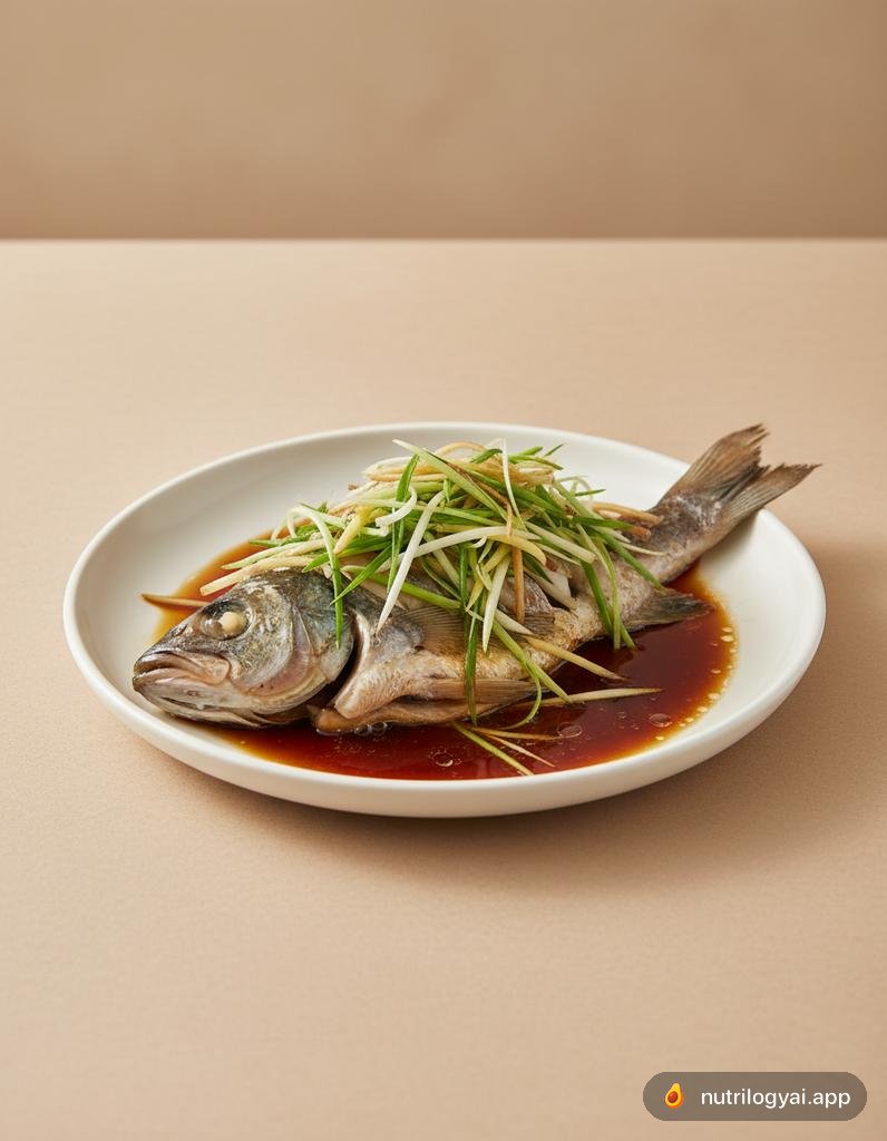 Pesce cinese al vapore