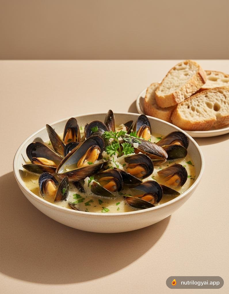 Cozze alla marinara (Moules Marinières)