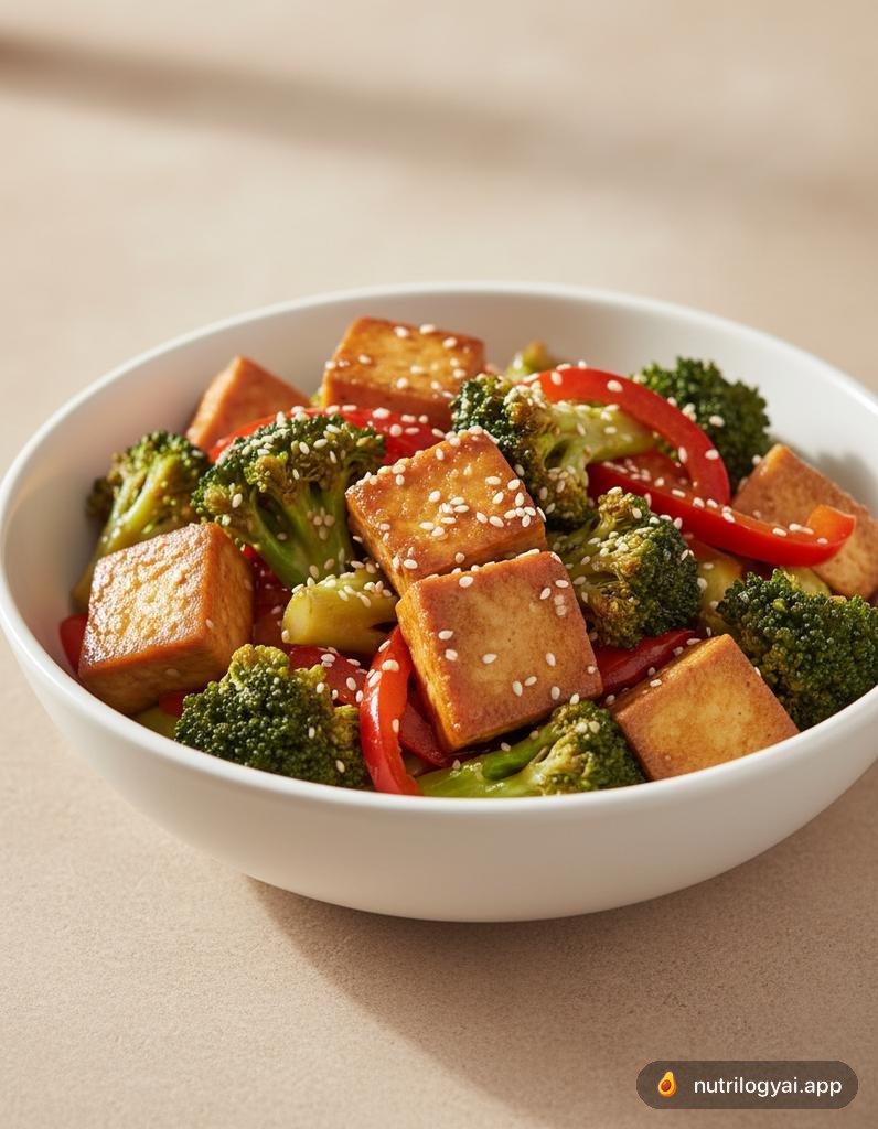 Broccoli and Tofu Stir Fry