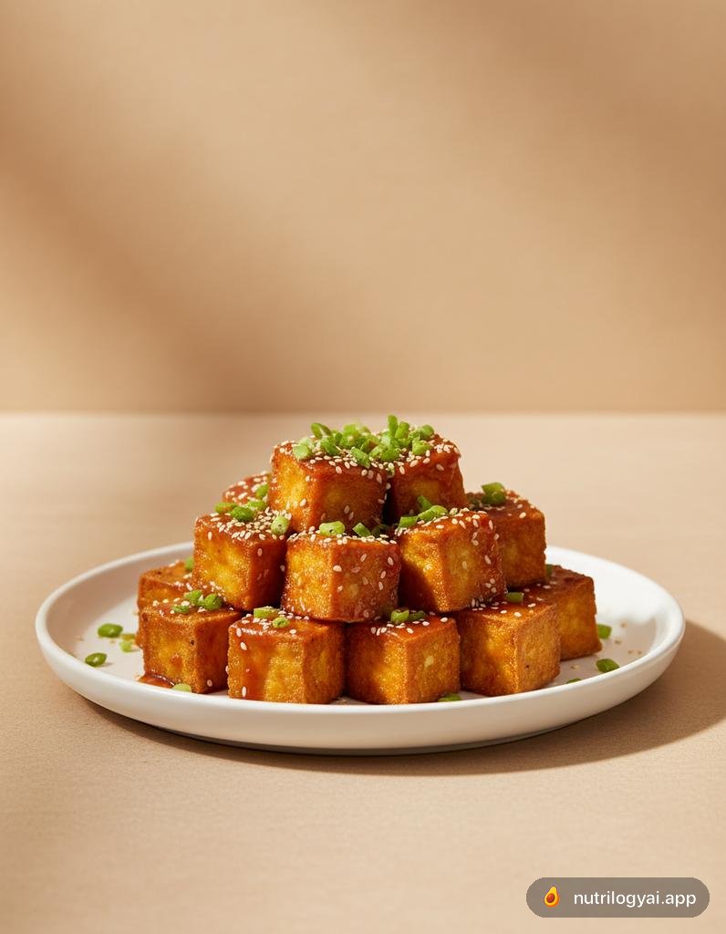 Tofu Crujiente a la Naranja