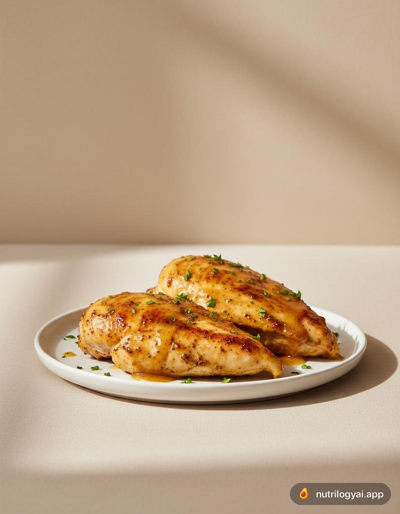 Pollo a la mostaza y miel
