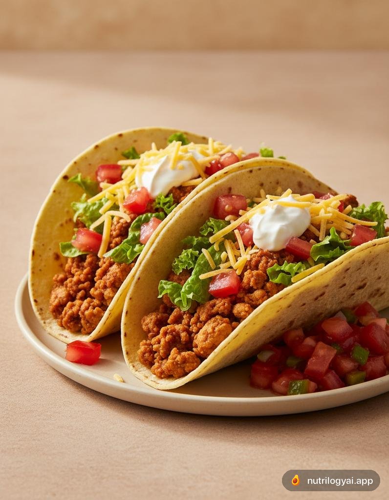 Tacos de Pavo Molido