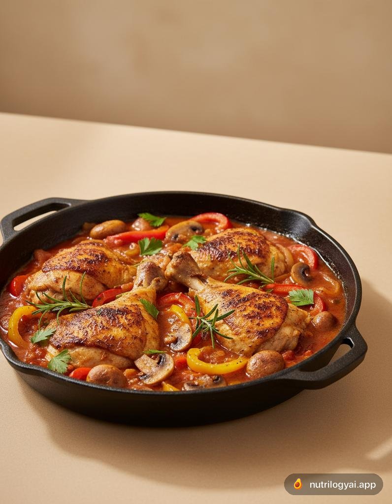 Hähnchen Cacciatore