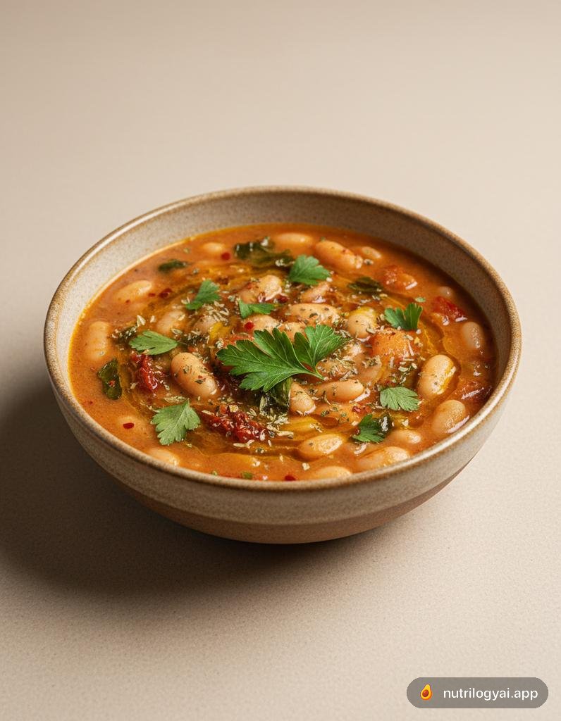 Weiße Bohnensuppe