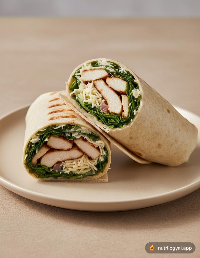 Chicken Caesar Wrap