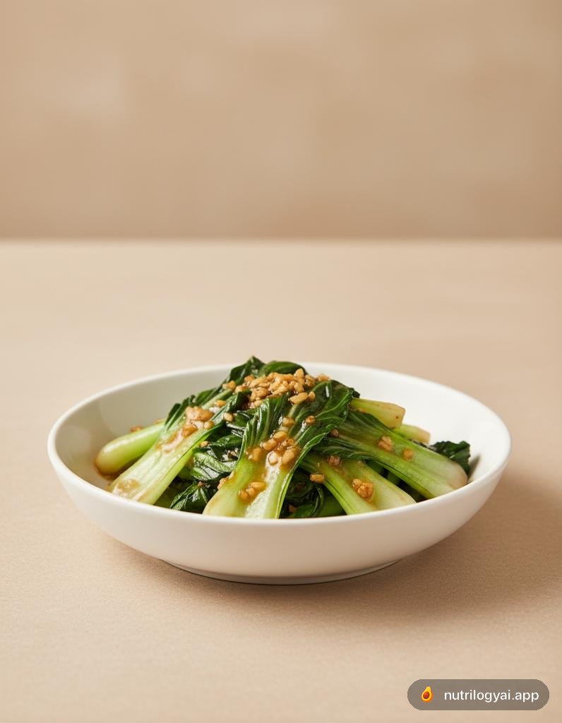 Bok Choy all'aglio
