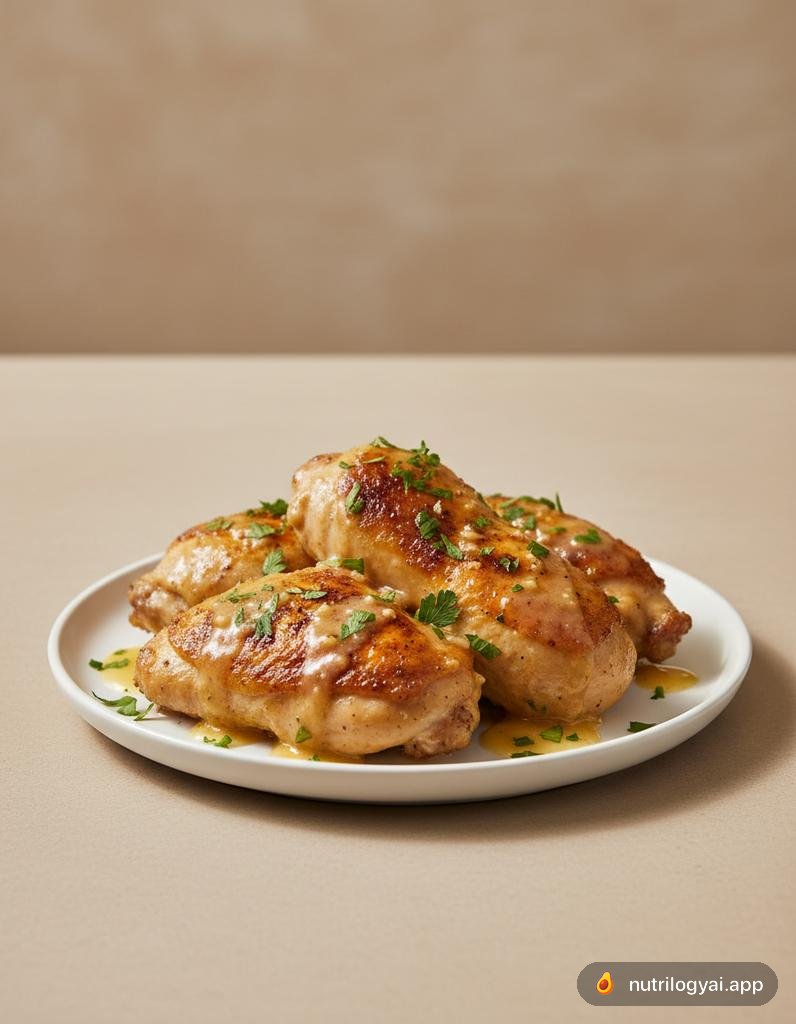 Frango com limão e alho