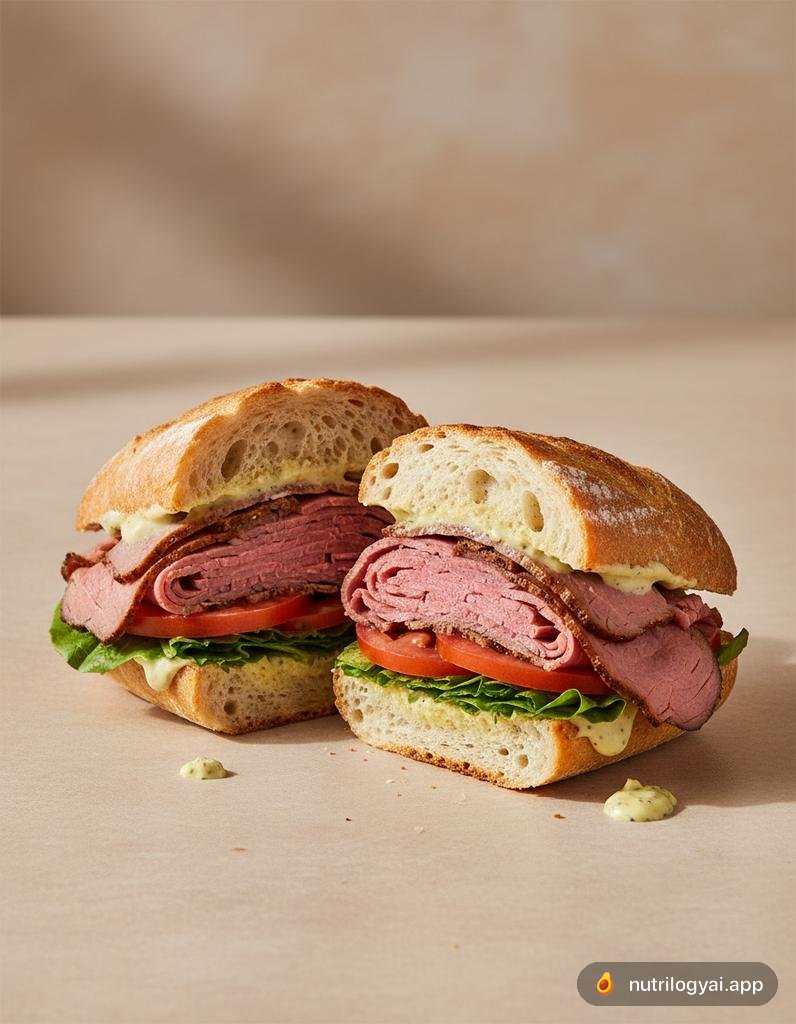 Sandwich au rosbif