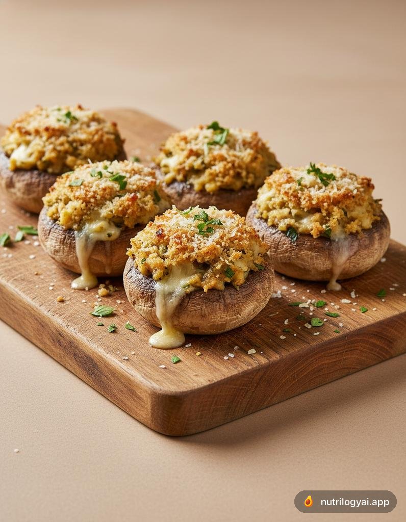 Funghi ripieni