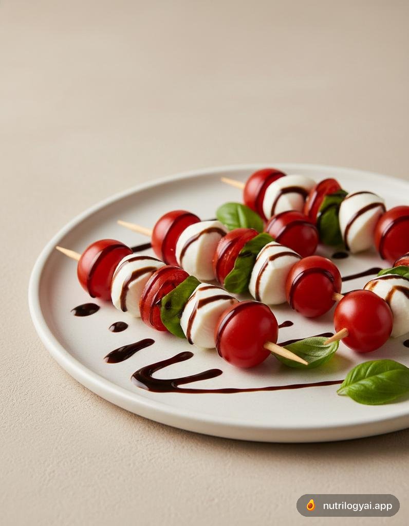 Tomaten-Mozzarella-Spieße