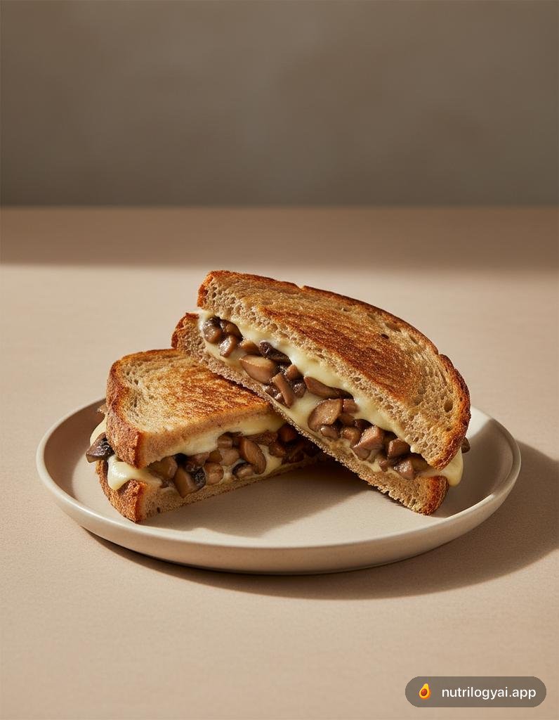 Pilz-Swiss-Sandwich