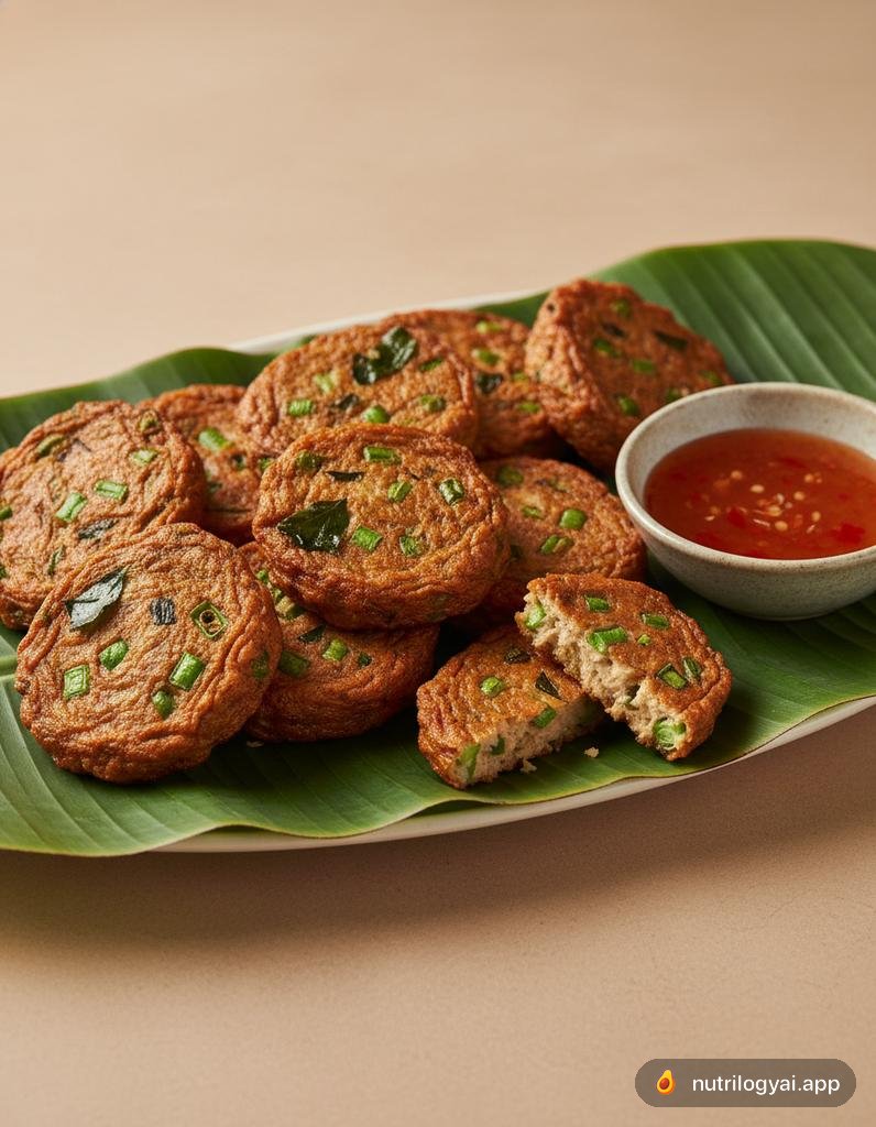 Tortini di pesce thailandesi
