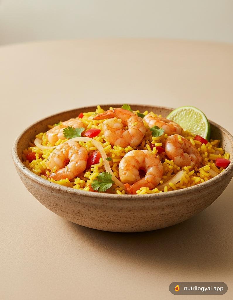 Riso con Gamberi (Arroz con Camarones)